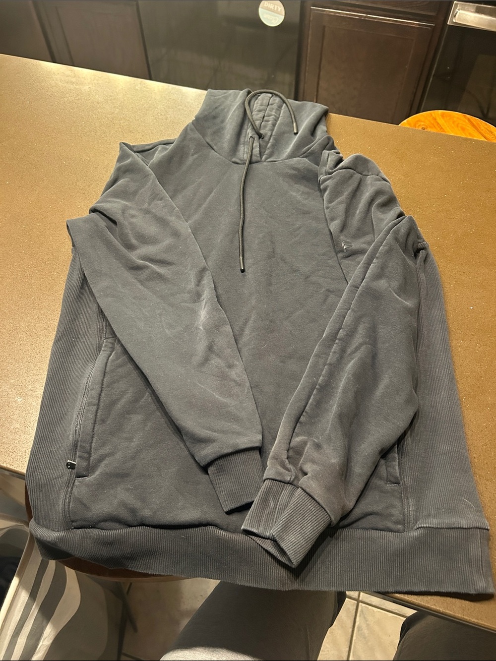 Fabletics Black Men's Pullover Hoodie